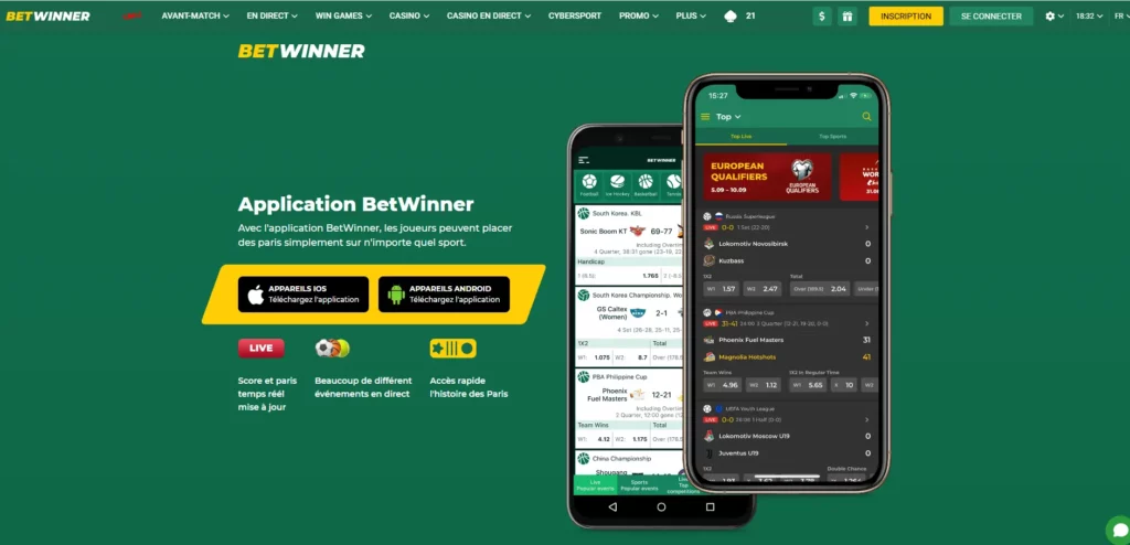 Betwinner Télécharger 