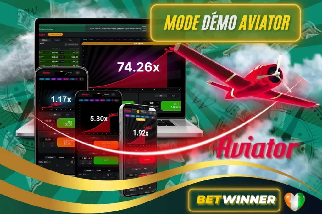 Betwinner Aviator Mode Démo : Jouer sans dépenser d'argent réel